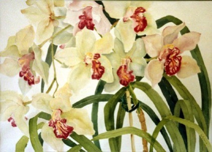 Cymbidium #1 (sold) Cymbidium #1 (sold)