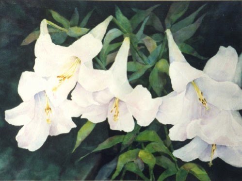 Easter Lilies (sold) Easter Lilies (sold)