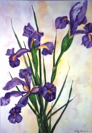 Dutch Iris (sold) Dutch Iris (sold)