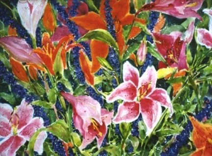 Riot of Lilies (auction donation)