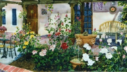 Ron & Marci’s Courtyard (sold)