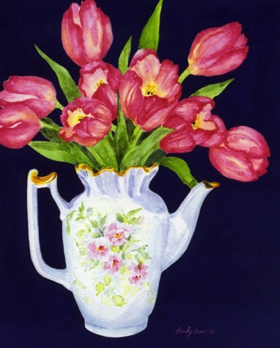 Tulips in a Teapot
(prints only)