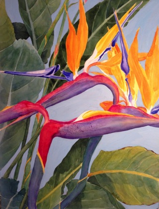 Birds of Paradise #3 (sold)