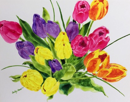 Tulip Bouquet 11x14 Tulip Bouquet 11x14