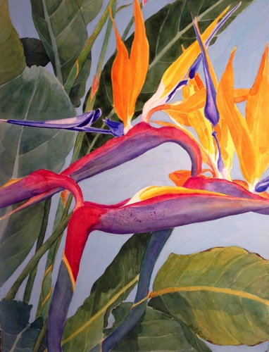 Birds of Paradise #3 (sold)