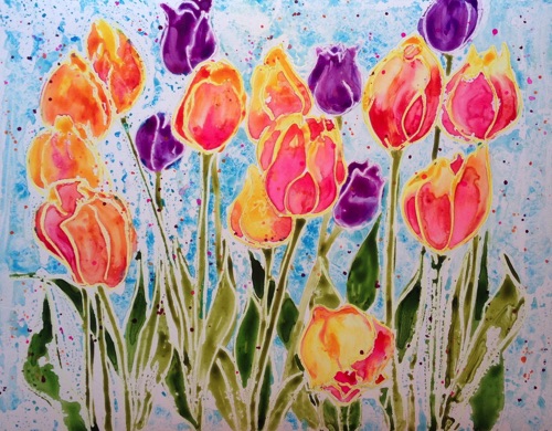 Celebration Tulips
11”x14”